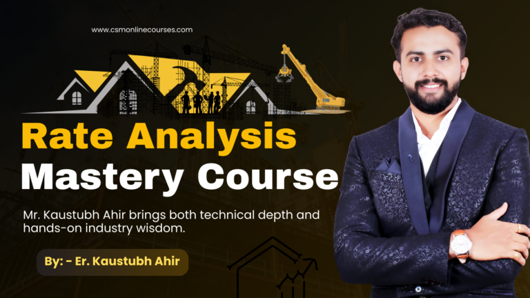 Rate Analysis Mastery Course